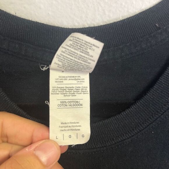 Gildan Black Courage Chance The Rapper‎ Be Encouraged 2017 Tour Band Tee Large - Picture 4 of 5